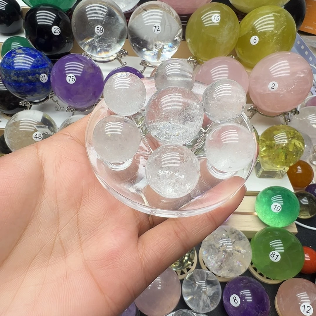未镶嵌水晶珠宝半成品