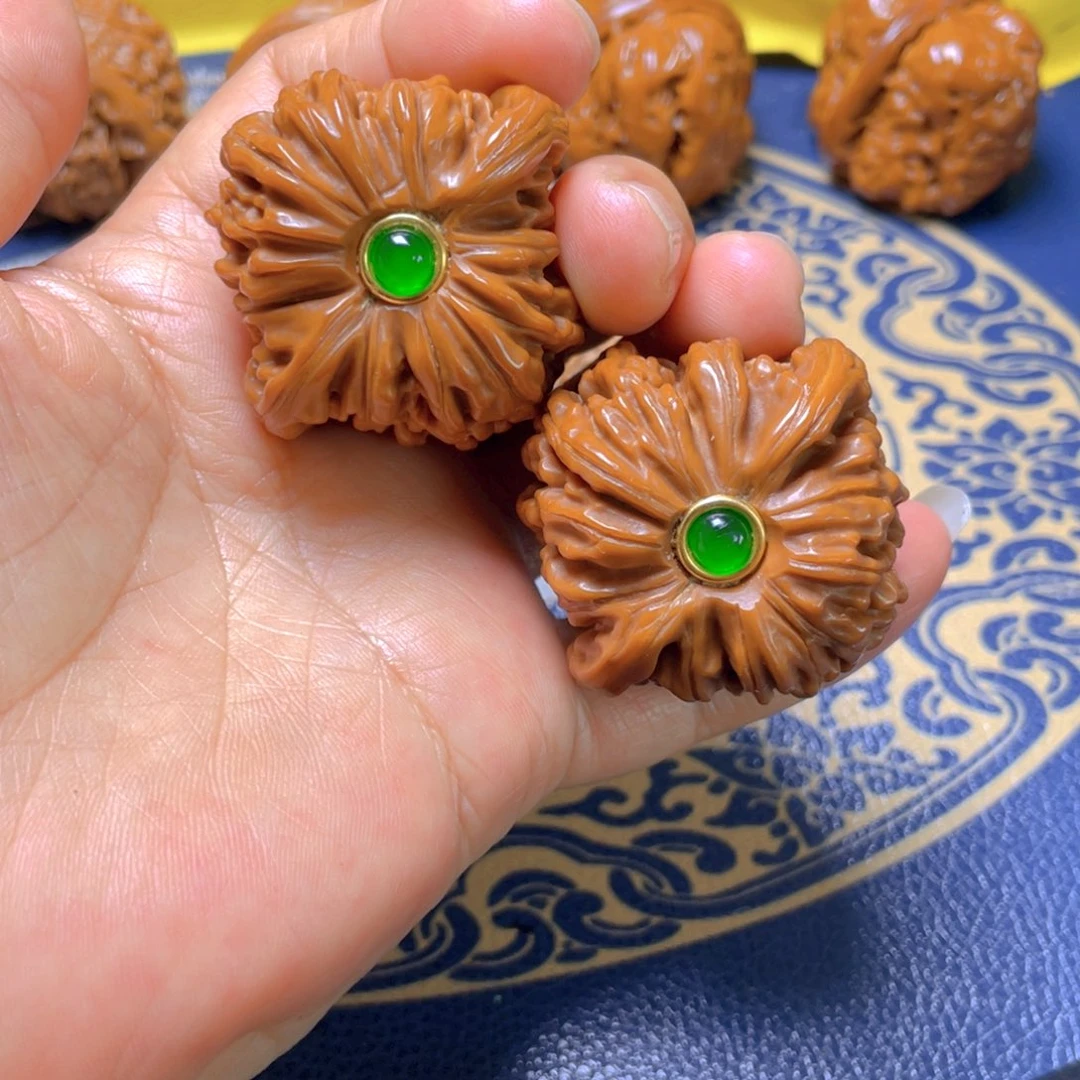 文玩核桃把件四座楼24