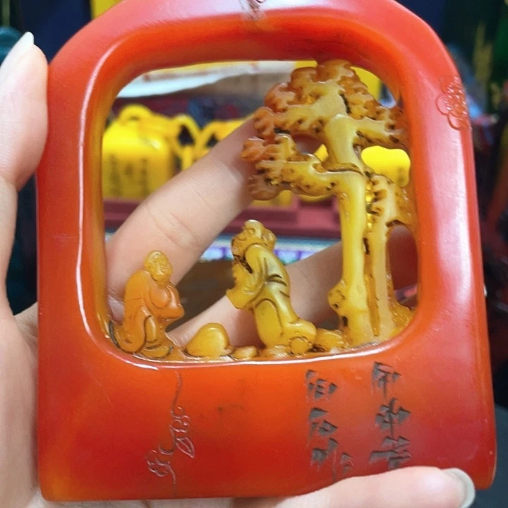 寿山石印石篆刻印章引首章闲章姓名章生日礼物