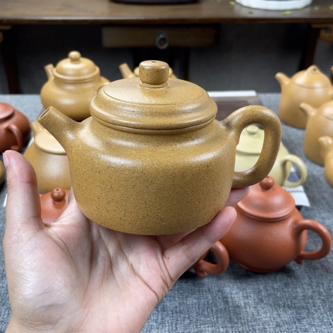 茶壶紫砂30目黄金段德钟220