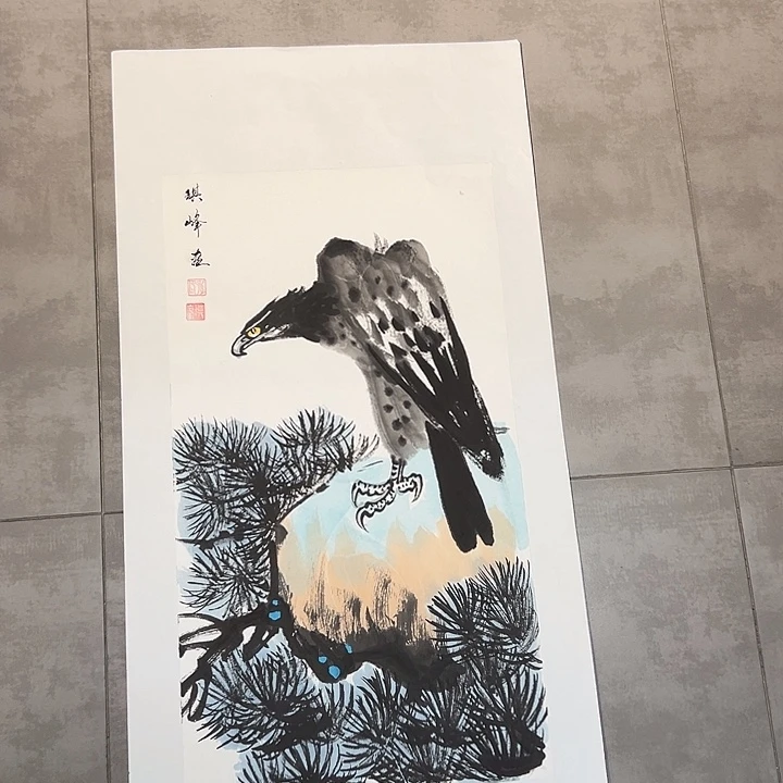 国画精品手绘国画作品
