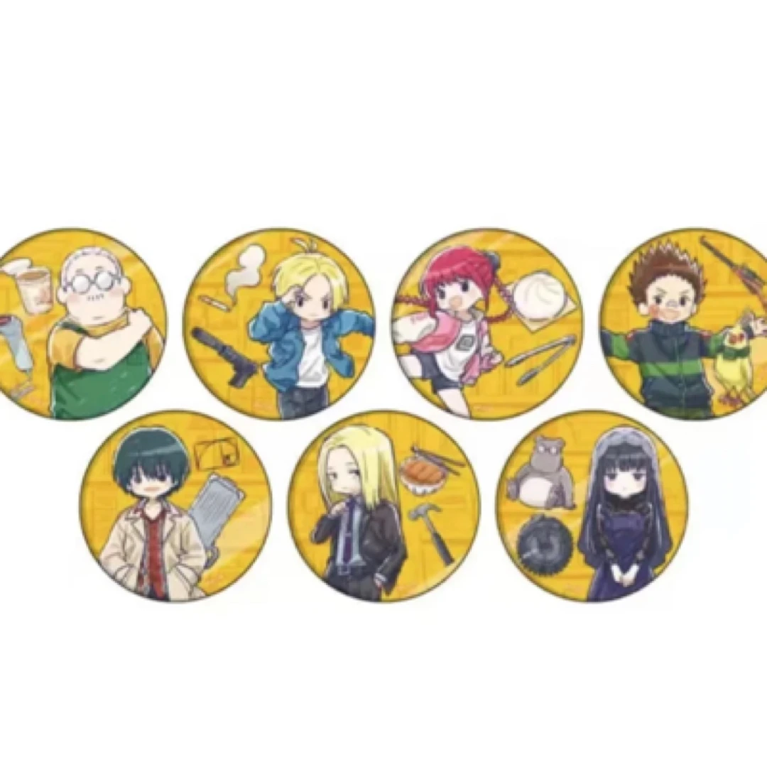 JF坂本q版吧唧徽章