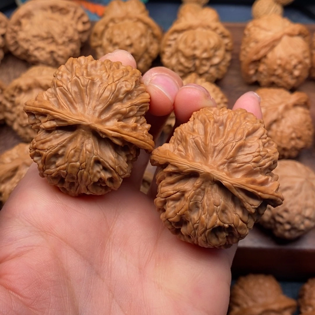 文玩核桃把件40精品苹果园