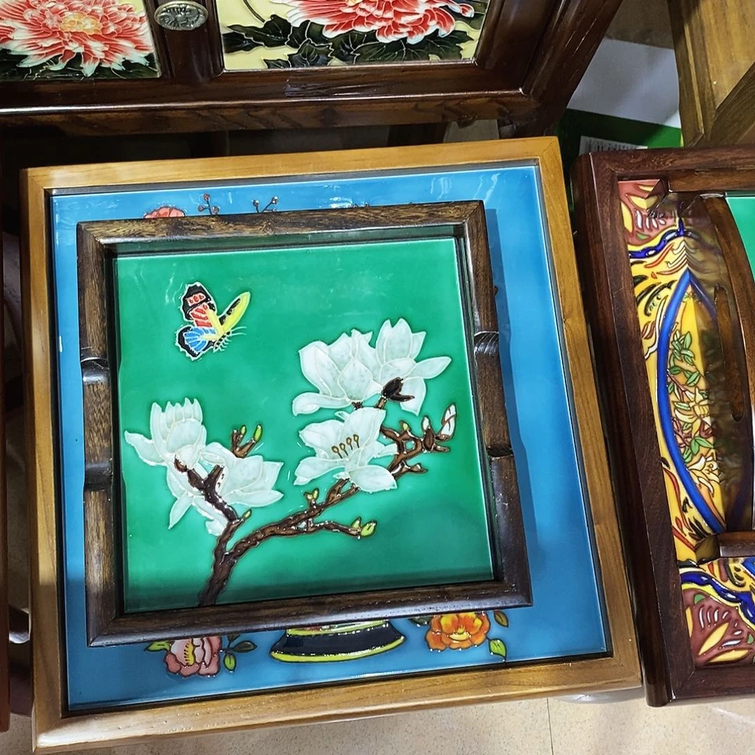 瓷片瓷板画作品福利价