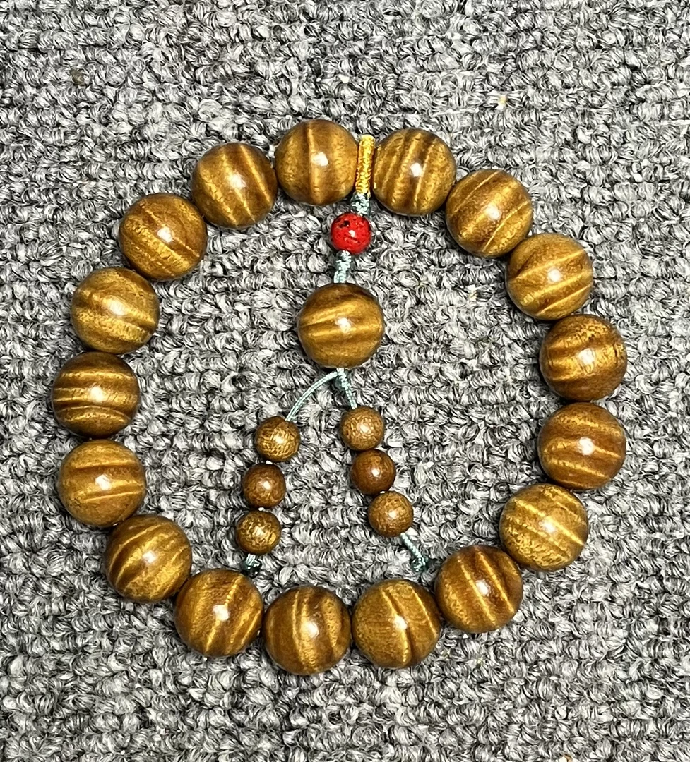 金丝楠1.2精品西瓜手串
