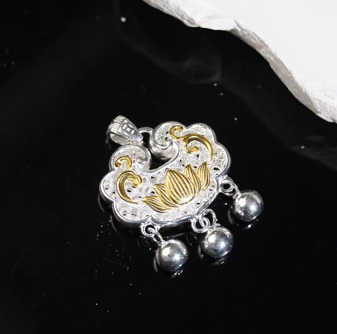 足银银制品 【铭记珠宝】足银吊坠19-DM249H789