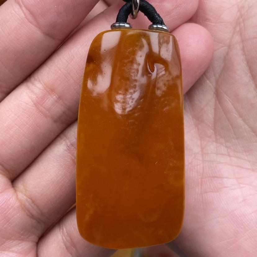 【闪购商品】未镶嵌吊坠(赠链)琥珀