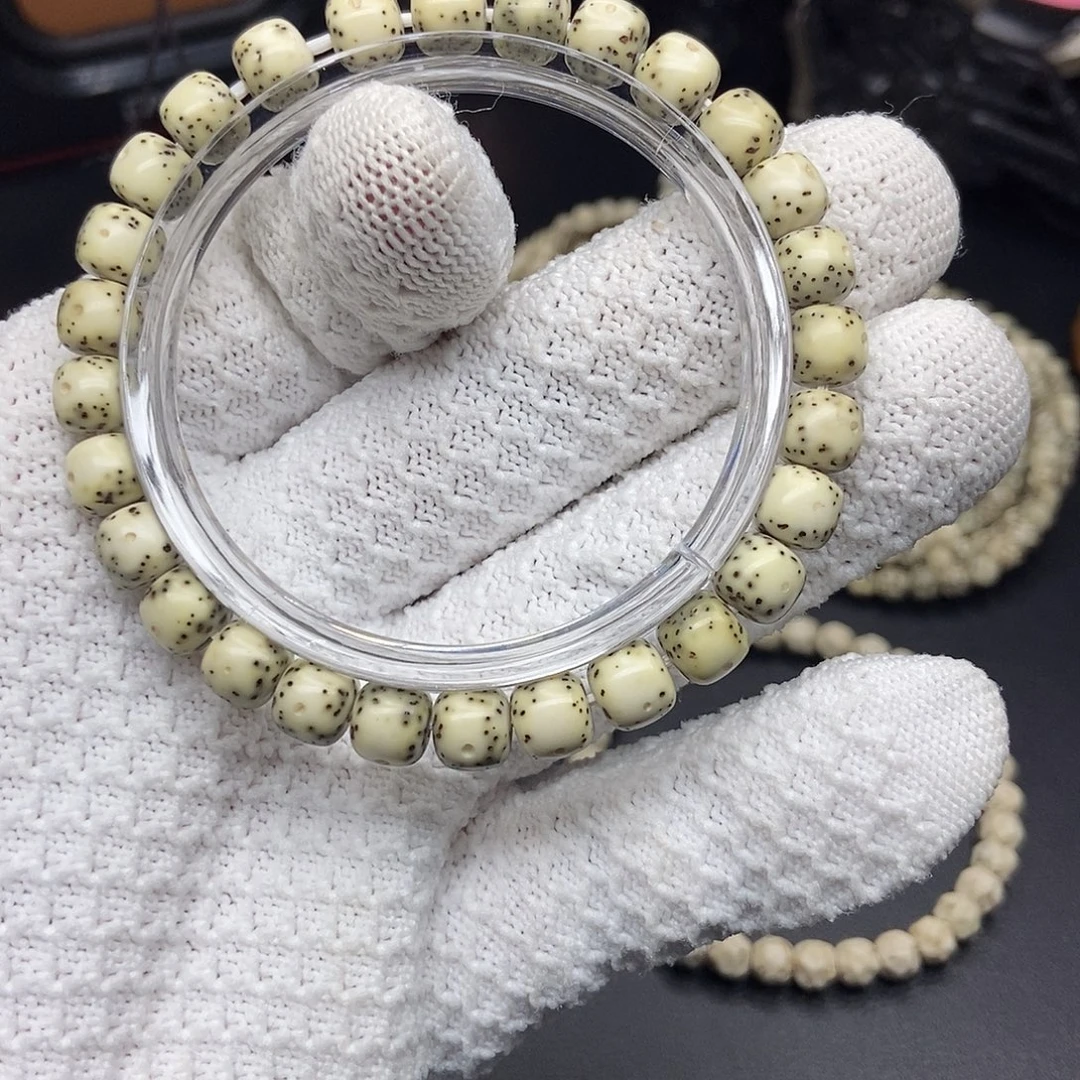 星月菩提吊坠8/7老型星月菩提手串单圈