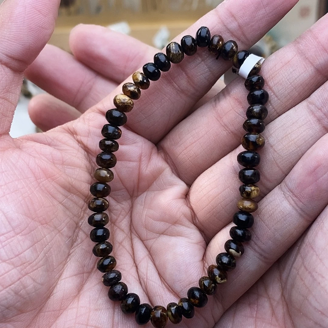 琥珀未镶嵌裸石5黑