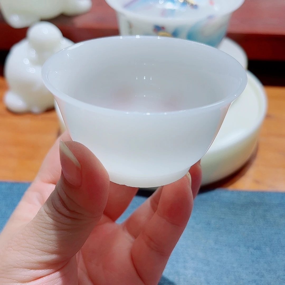 璞玉上釉70毫升杯子……