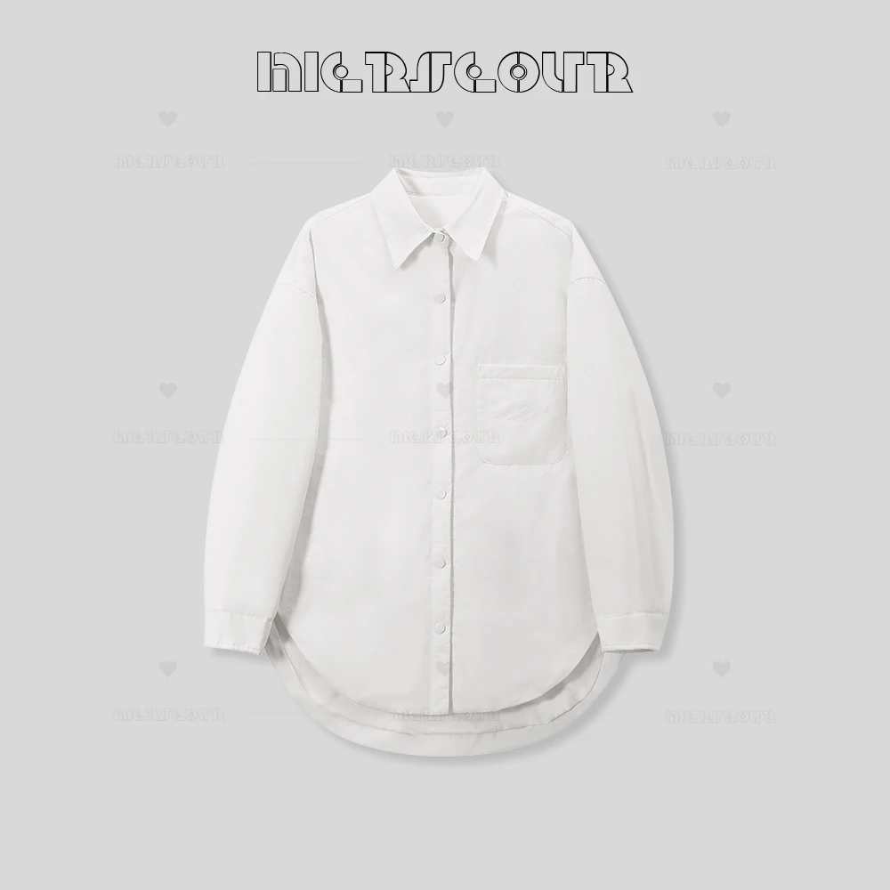 2024冬季新款时尚加棉百搭廓形休闲衬衫8863871