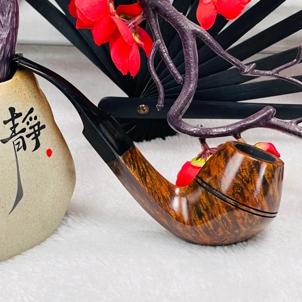 8439光面双腰线牛头3毫米烟具