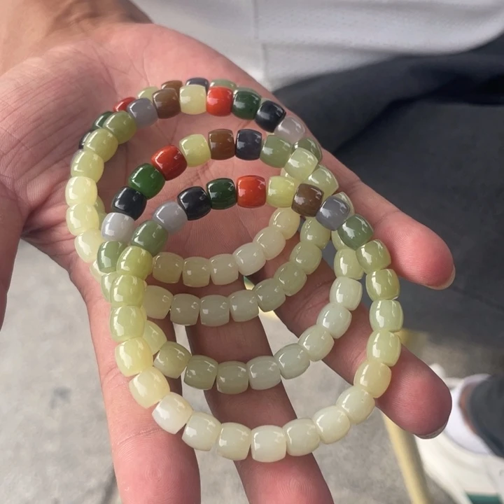 和田玉未镶嵌颈饰多样性发货，发其一