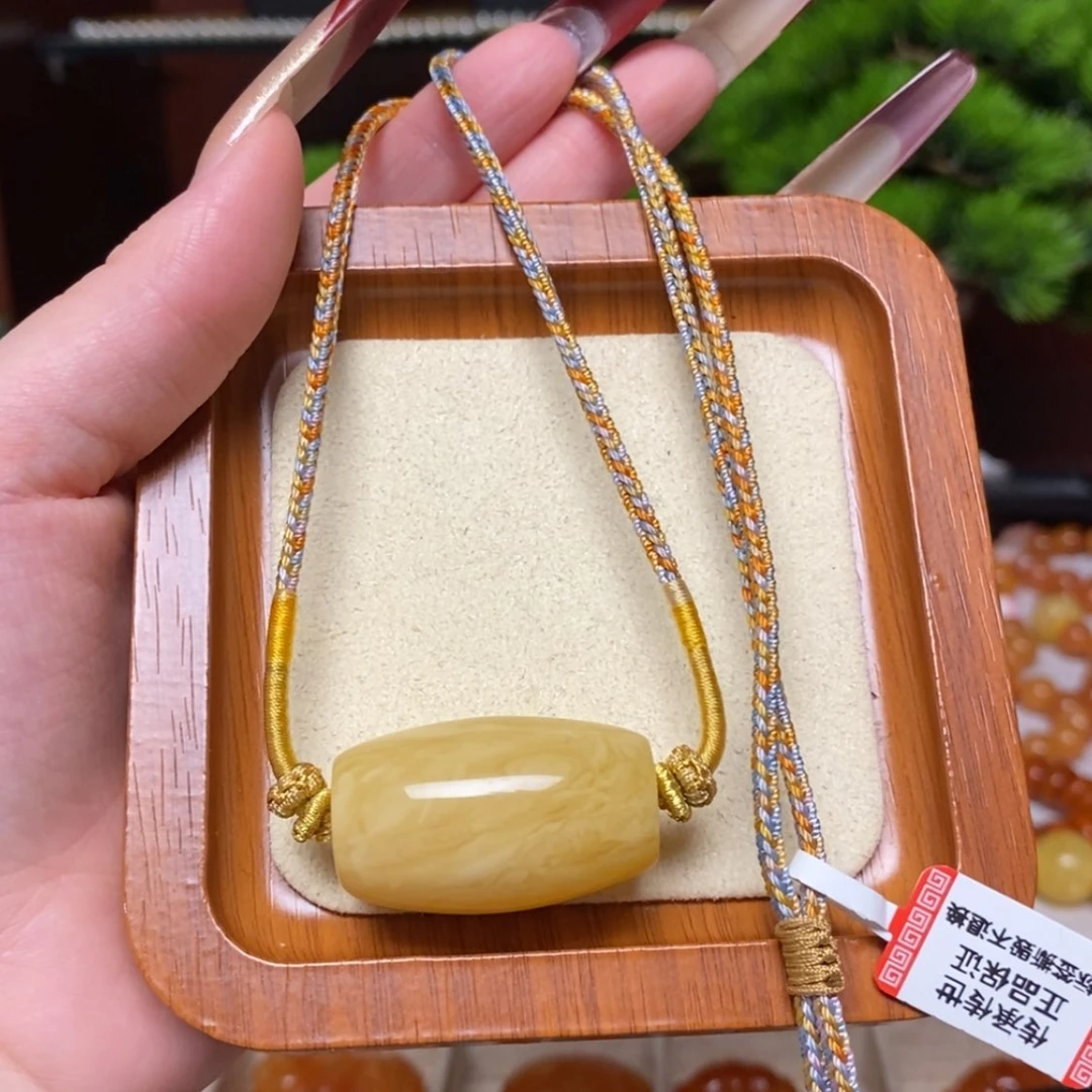 【闪购商品】蜜蜡颈饰未镶嵌项链