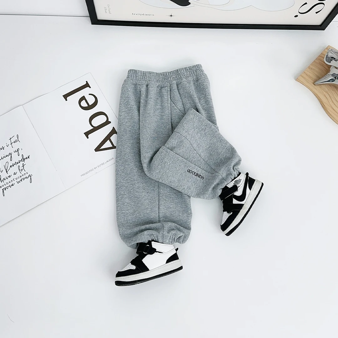 儿童裤子秋季男童运动裤2025新款秋装洋气潮BQ25896Y悠悠童话童装