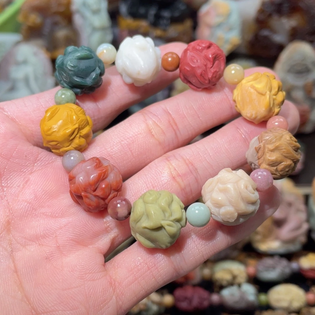 石英质玉未镶嵌手串