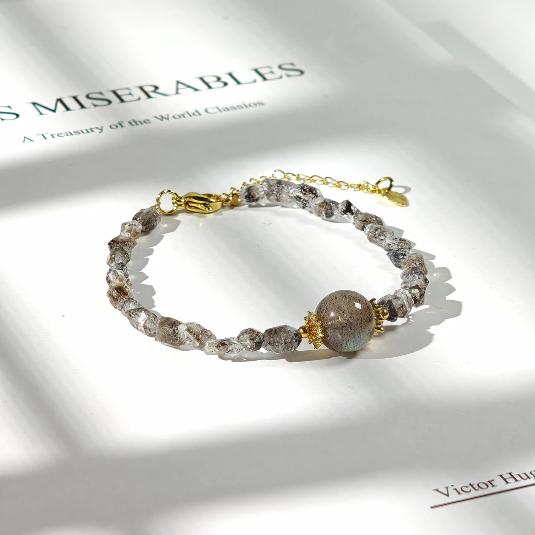 晶匠闪灵钻月灵双辉手链  多样性发一  简约