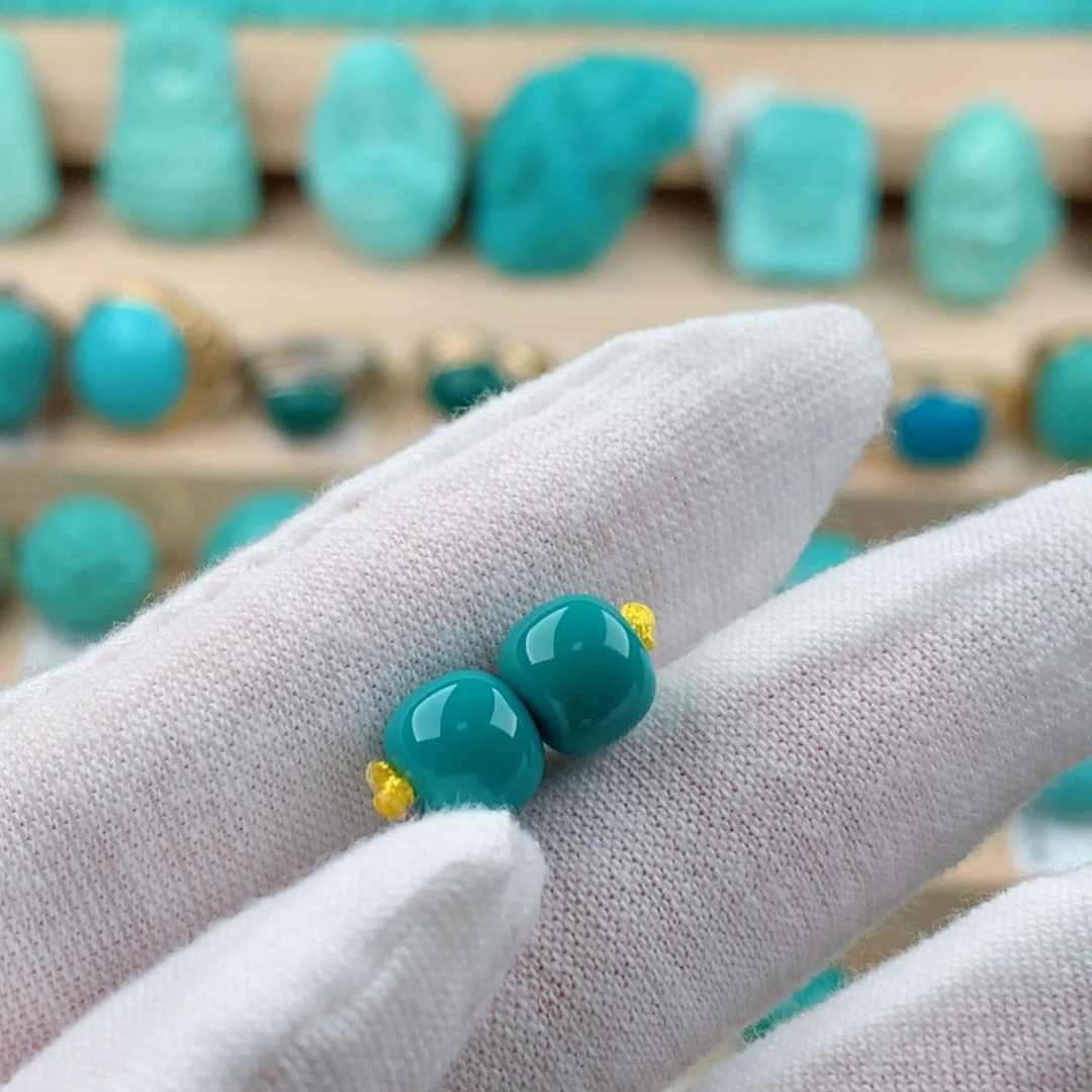 绿松石未镶嵌配饰7.7