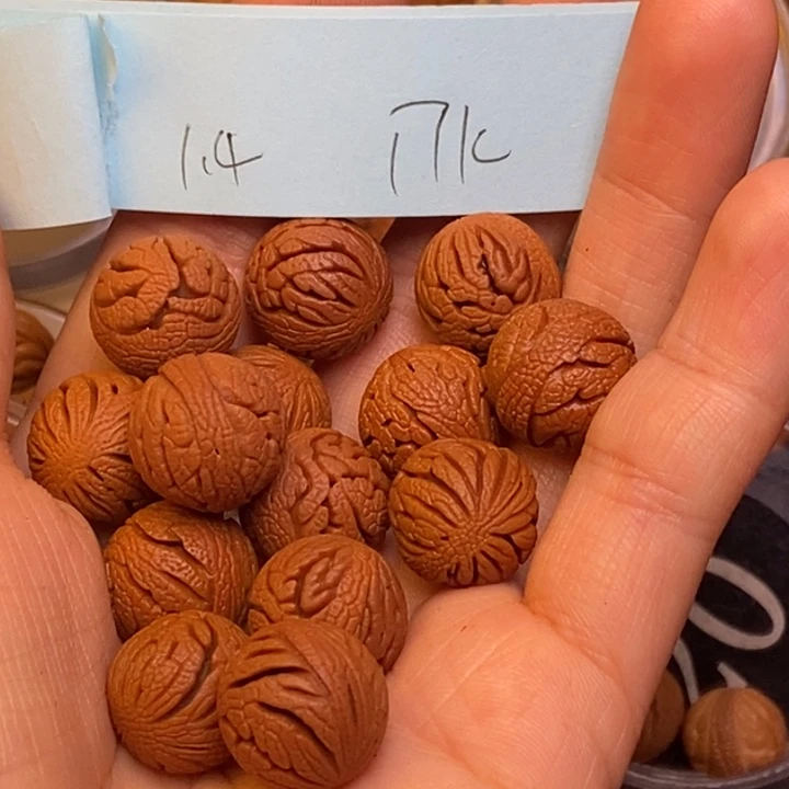 吊坠桃核秦岭龙纹桃核14尺寸