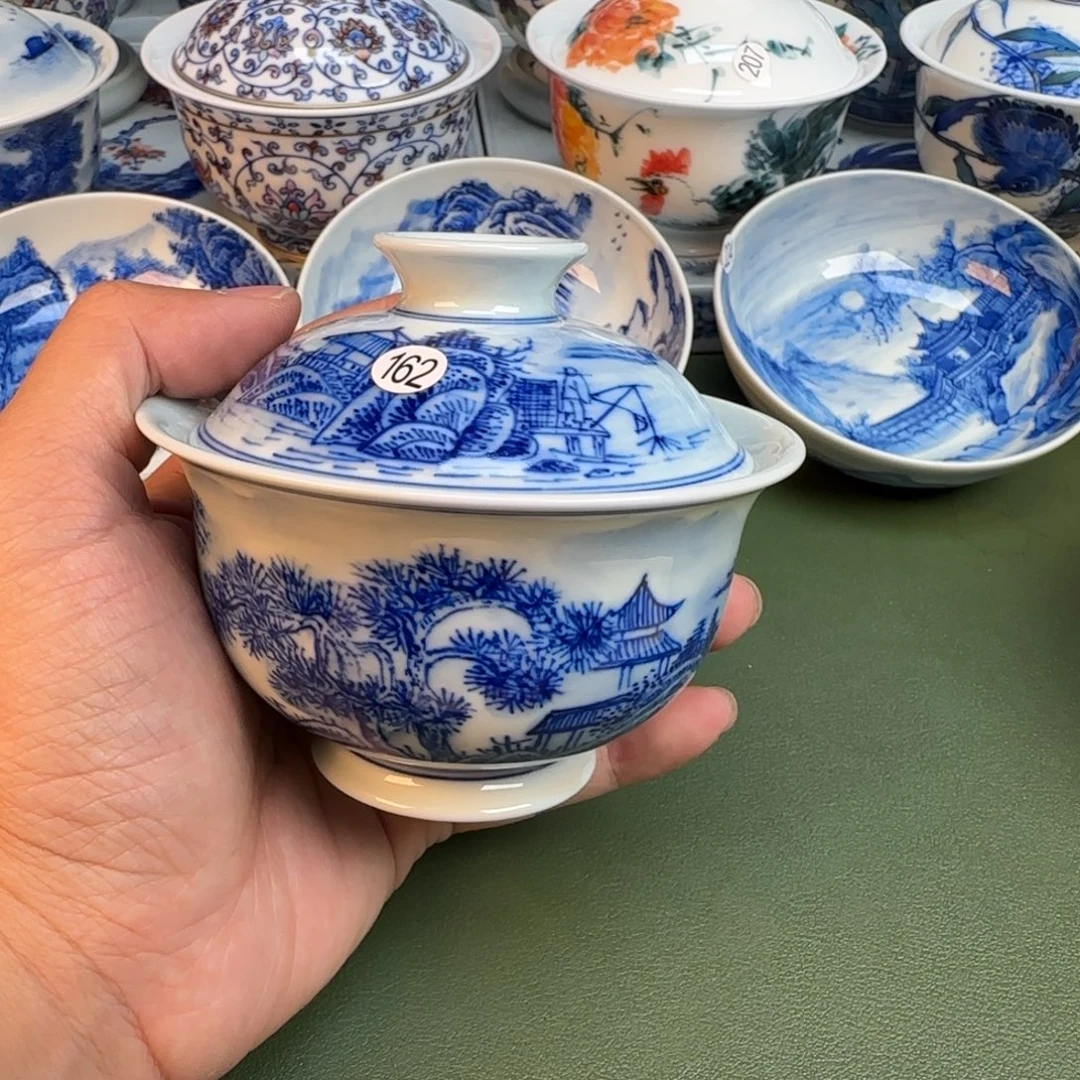 纯手工纯手绘茶具162