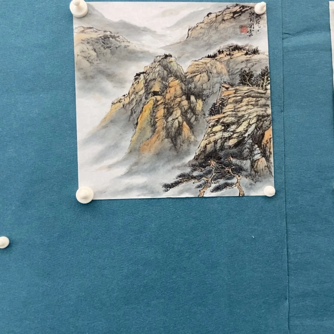 觀***濤国画墨鱼精品墨鱼精品