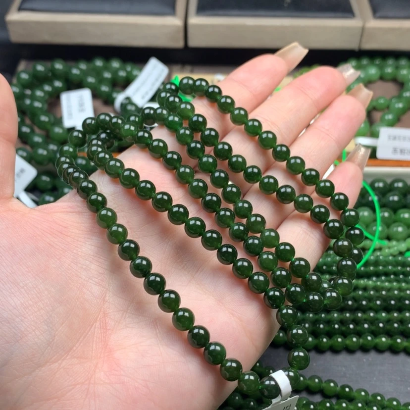 【闪购商品】和田玉（碧玉）颈饰未镶嵌6m