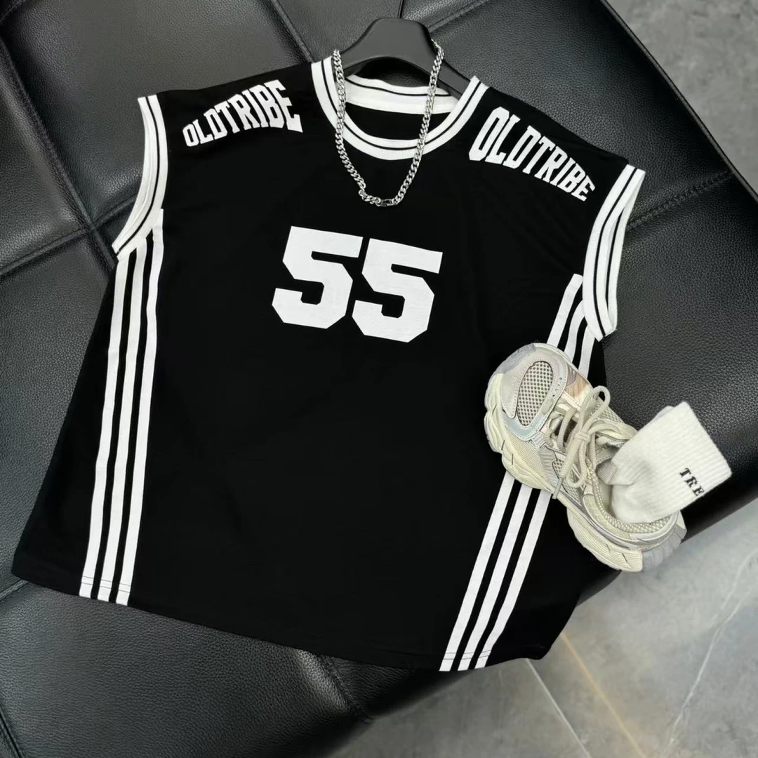 吾 2025【Y】5月25日 儿童男童女童时尚黑色55号短袖T恤4218-