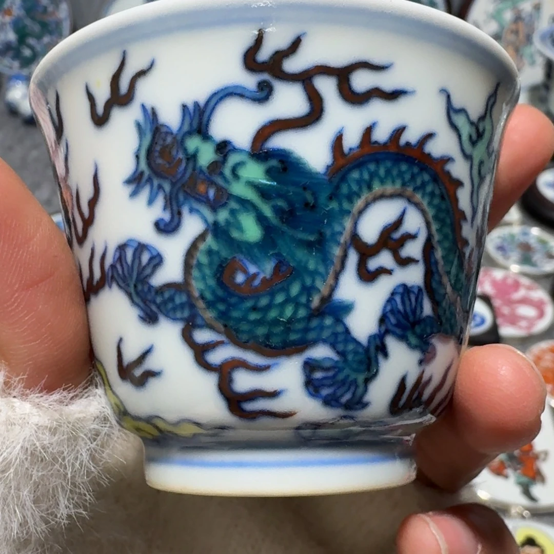 玉***明瓷片精品杯子一个