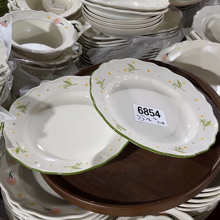 搪瓷微瑕外贸餐具6854