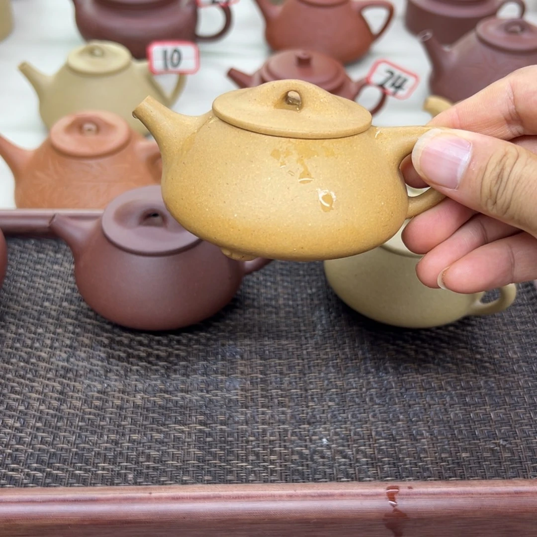 茶壶紫砂石瓢微瑕100ccccc