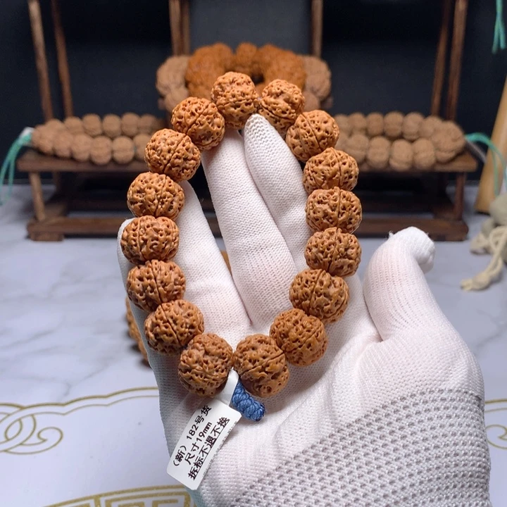 金刚菩提吊坠19双龙新手入门保红 籽