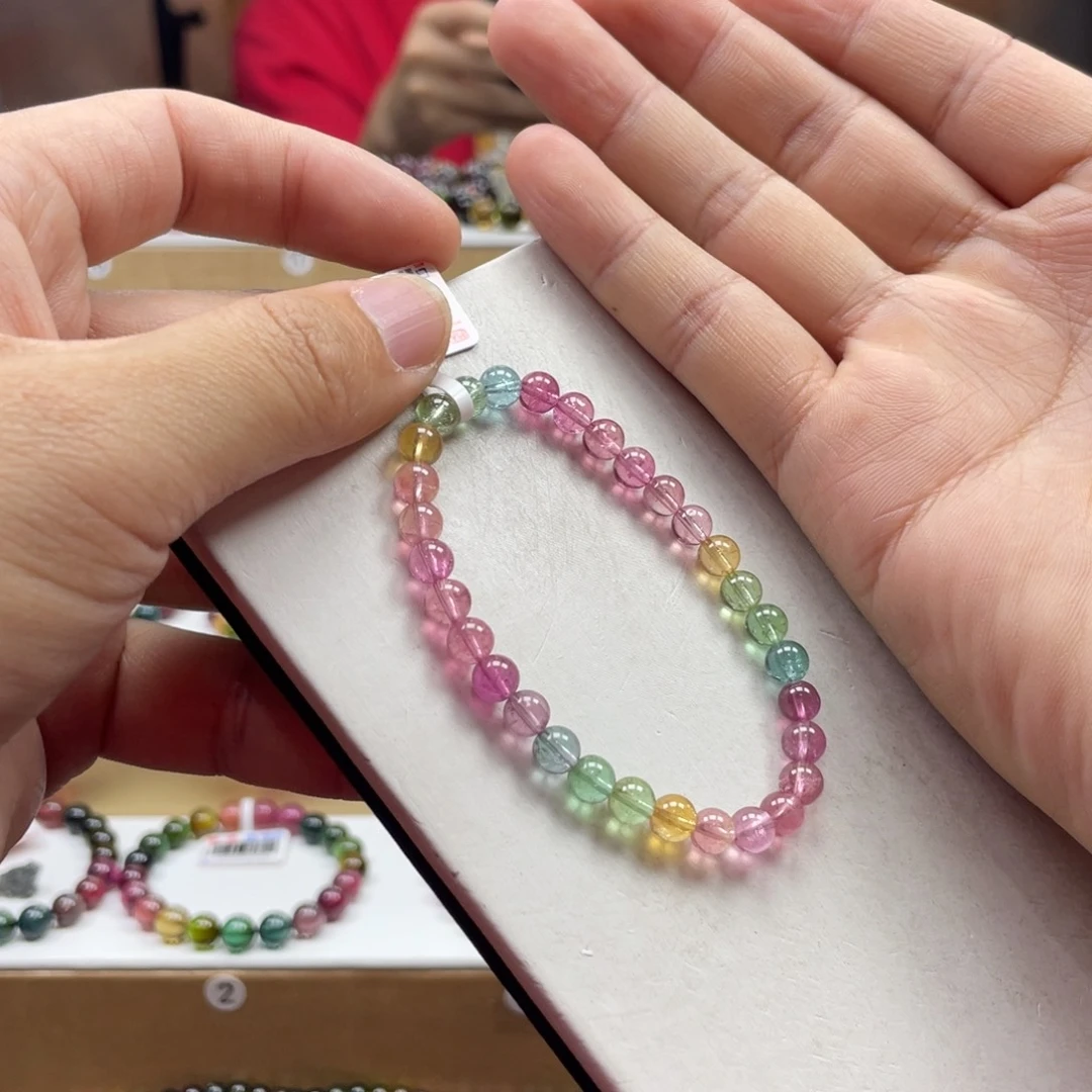 碧玺手串未镶嵌6mm.mmmmmmmmm