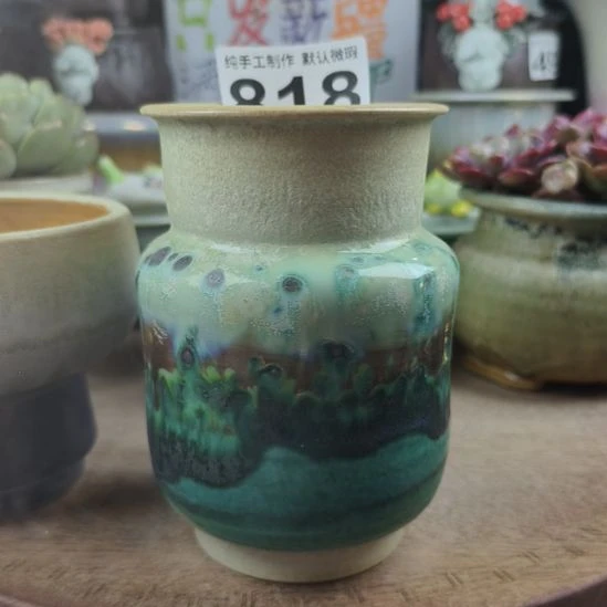 景德镇手工高温陶瓷：内口7高14