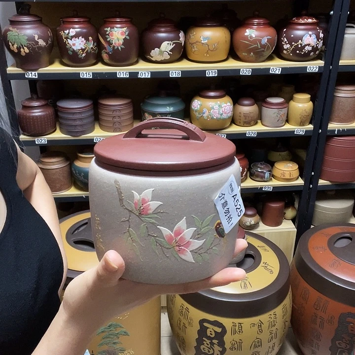 紫砂茶叶罐紫砂茶叶罐