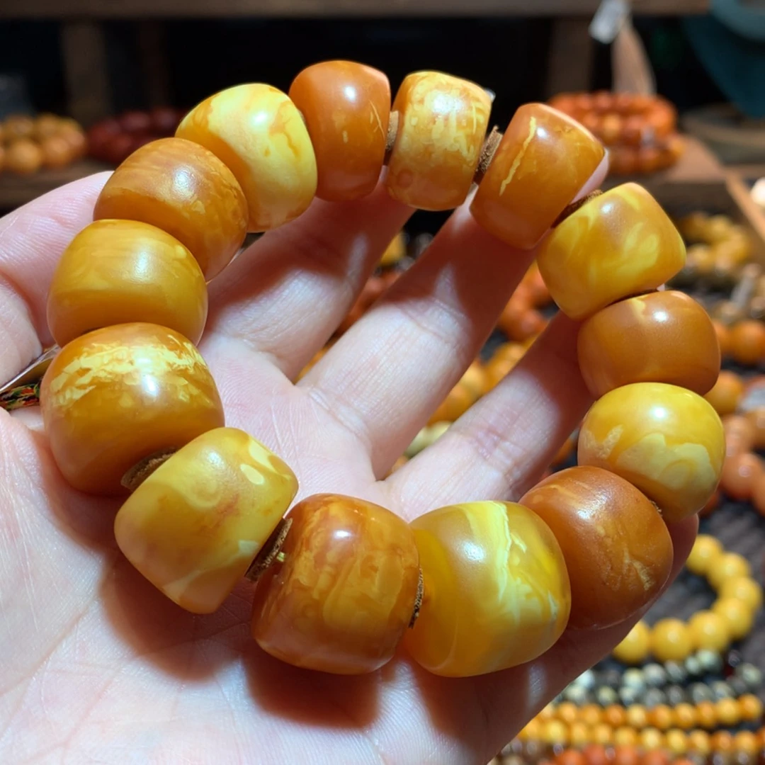 【闪购商品】手串蜜蜡未镶嵌蜜蜡手串