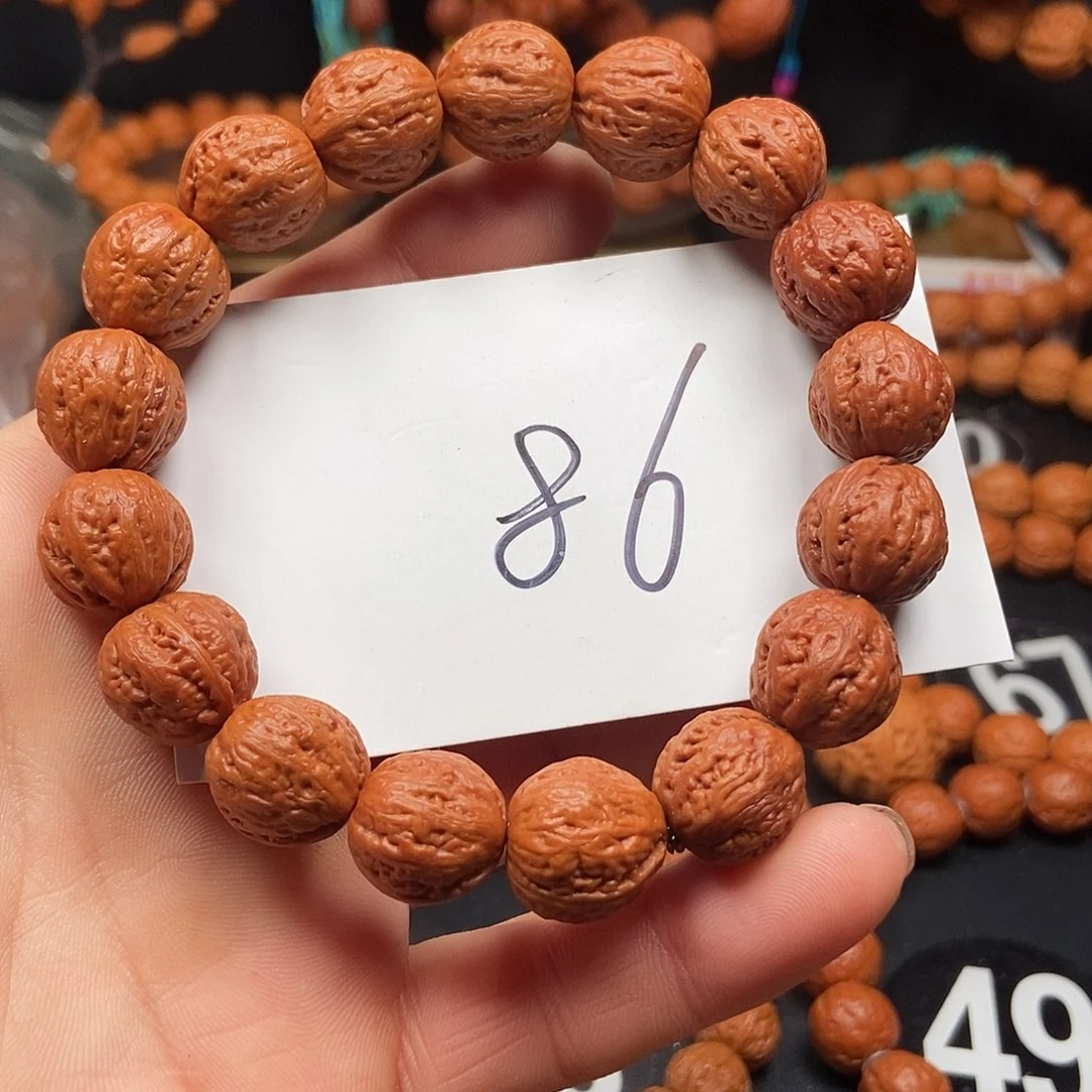 文玩核桃吊坠八棱15