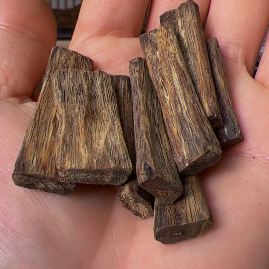 【闪购商品】手把件沉香奇楠白棋树心醇化老料10克