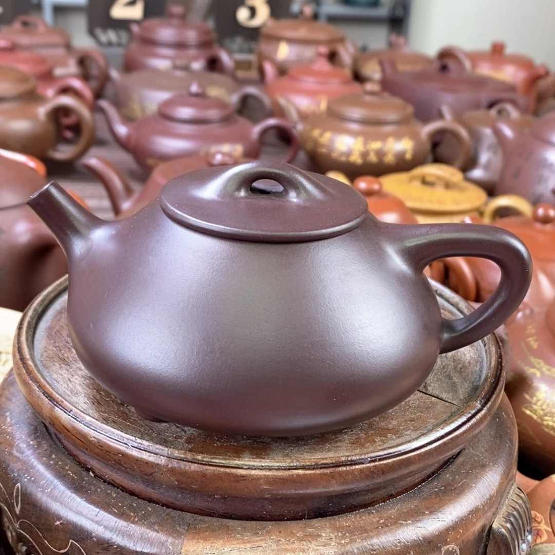 紫砂茶壶原矿手工120