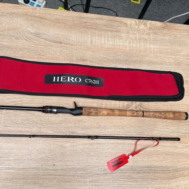 1771-9# 钓之屋 HERO C762H枪柄路亚竿（有袋）