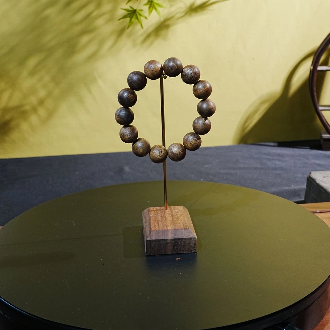 【毕业级】莱特糖结软丝树心老料沉香手串 1.36cm 16g 250908218 B