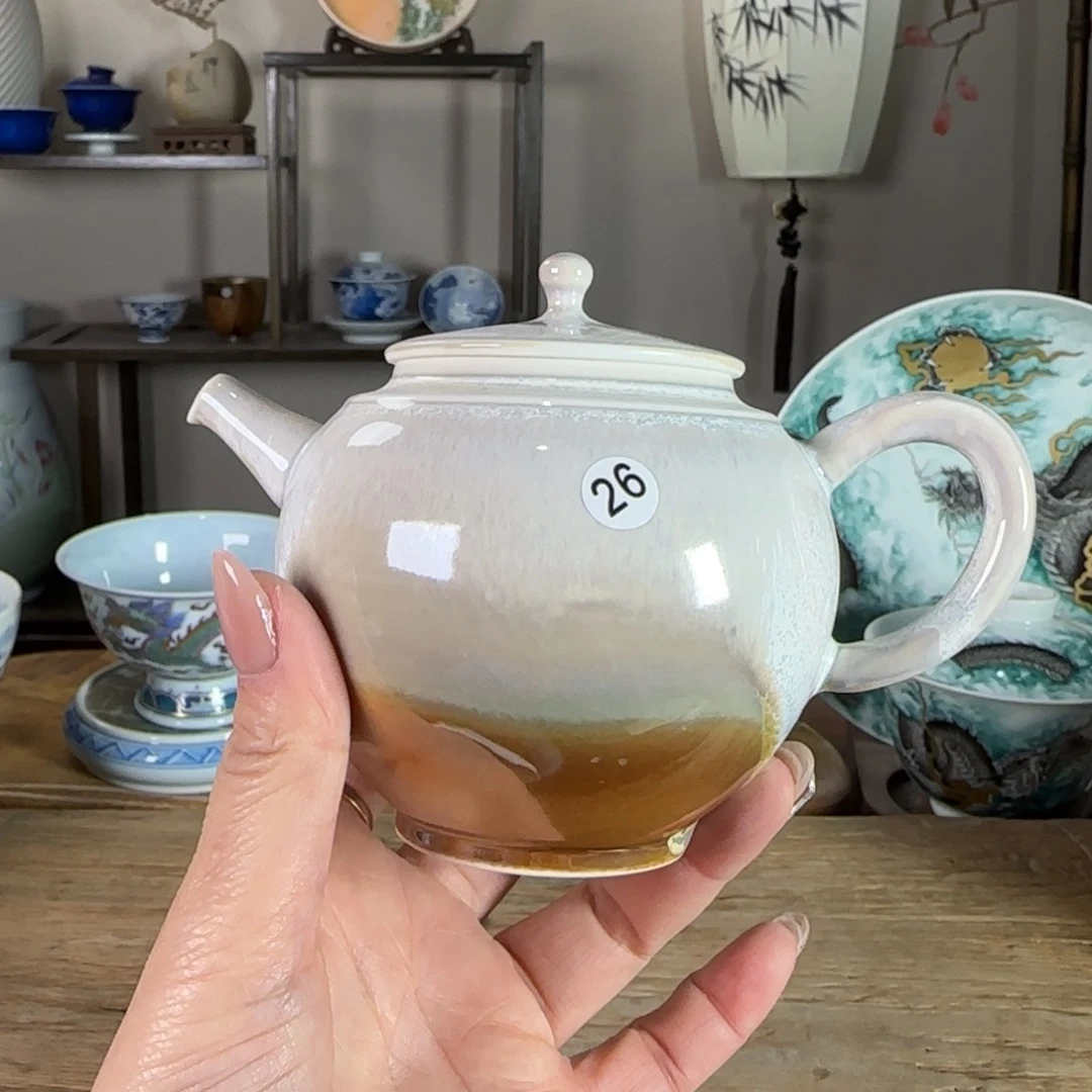 杯景德镇陶瓷柴烧多人