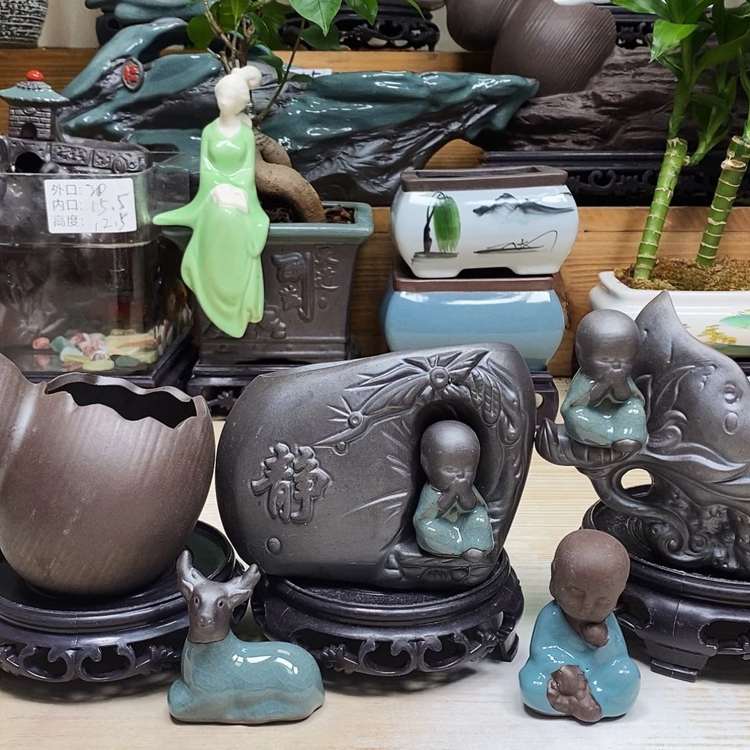 无花朵陶瓷艺术作品欣赏