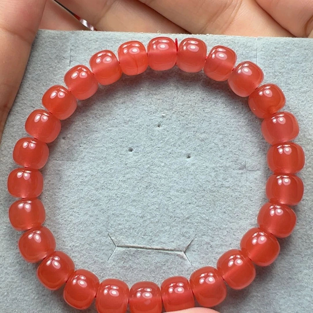 南红玛瑙手串未镶嵌
