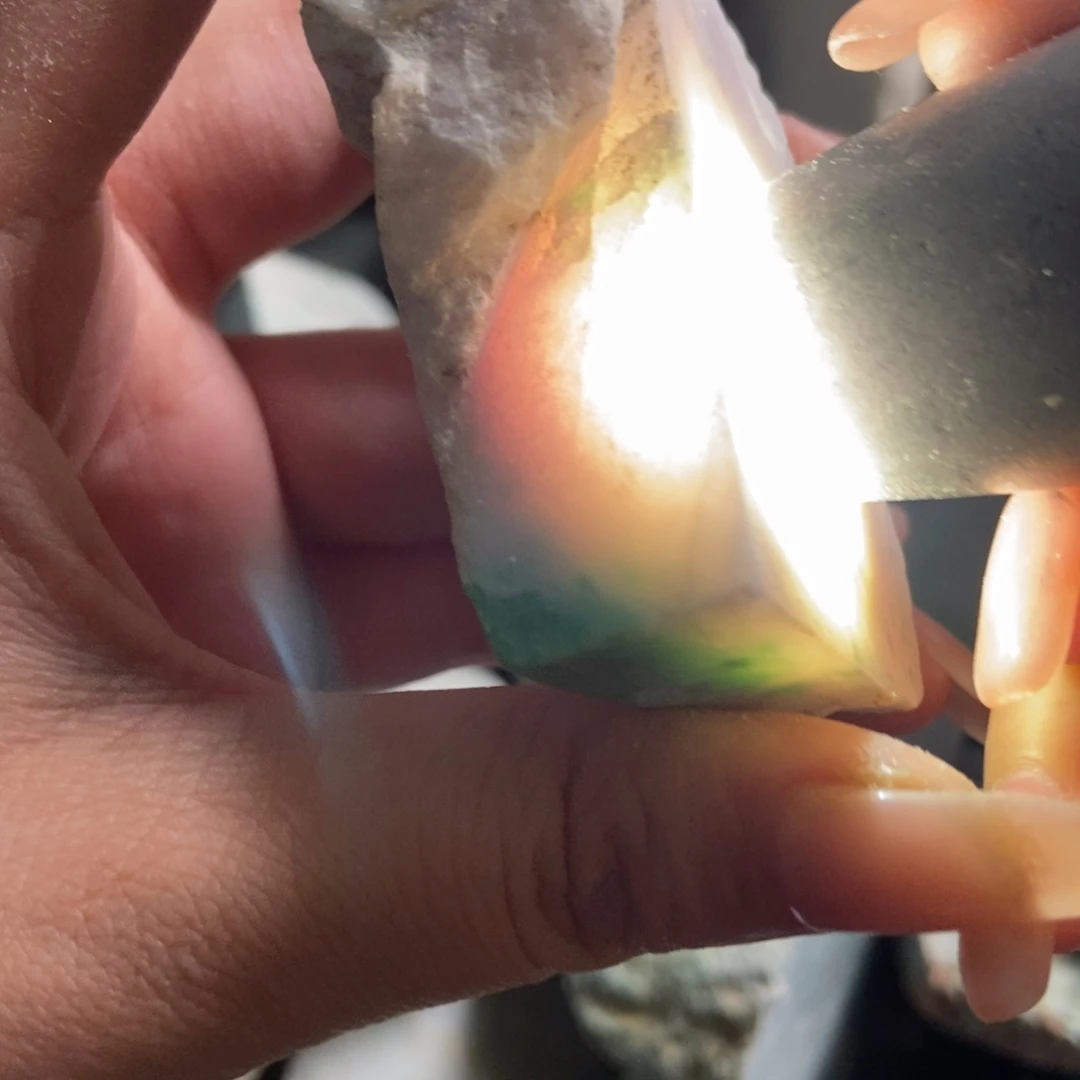 翡翠未镶嵌挂件天然翡翠