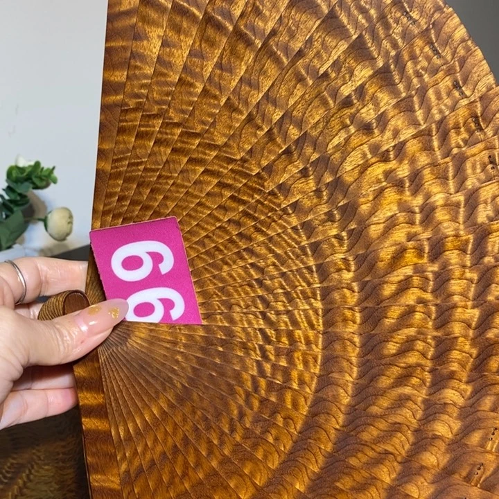 金丝楠芋**昺金丝楠木扇子