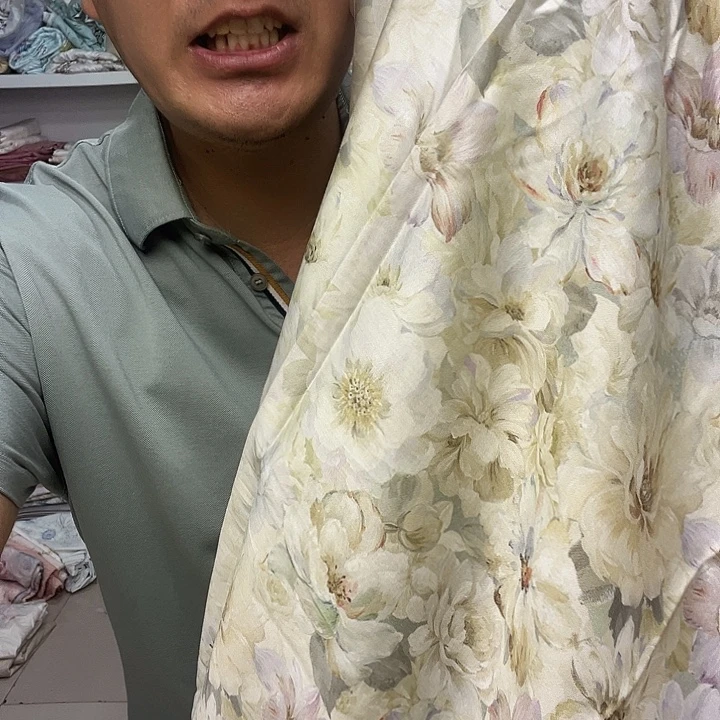 棉纯棉高货孤品面料1.7