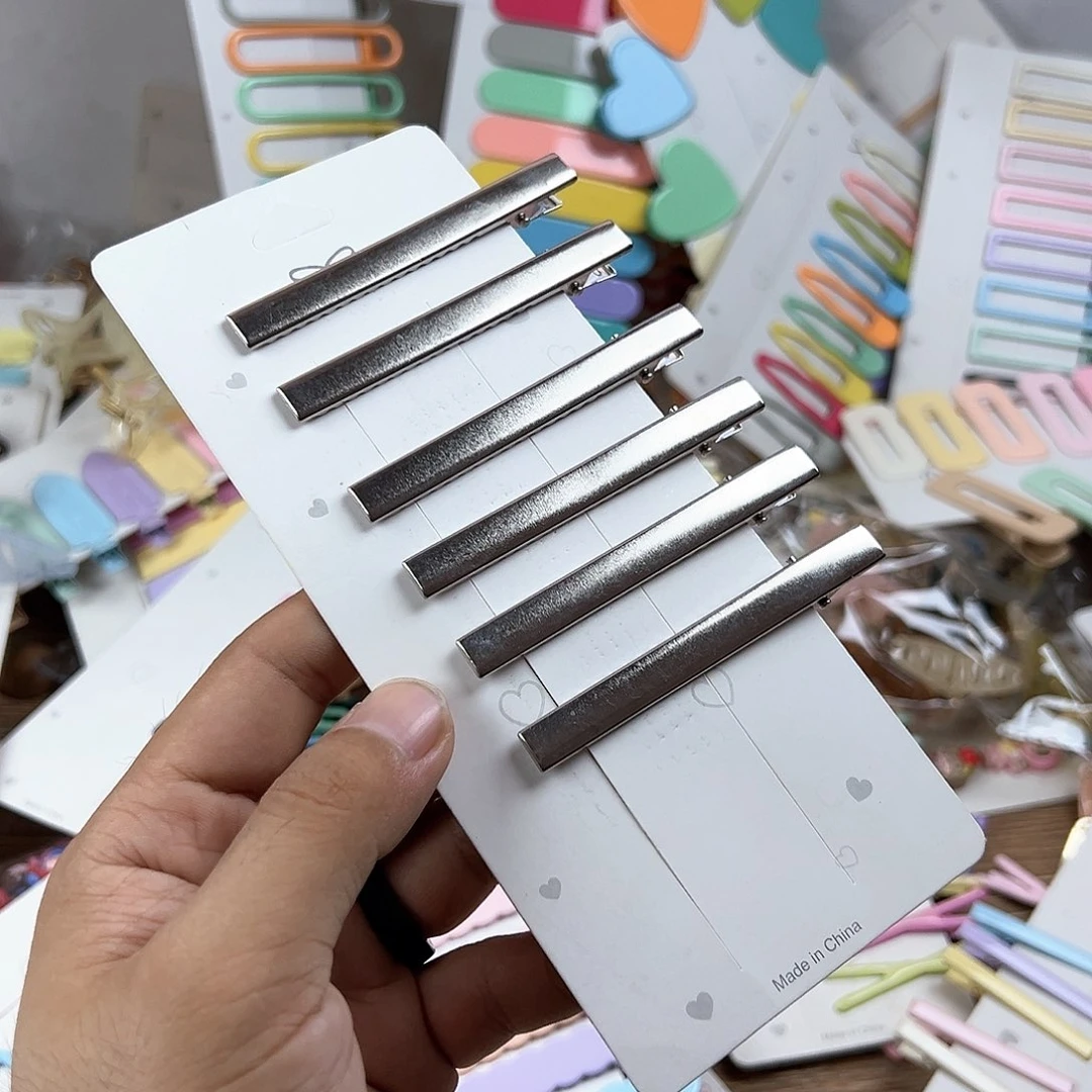 7.6厘米银夹子100个