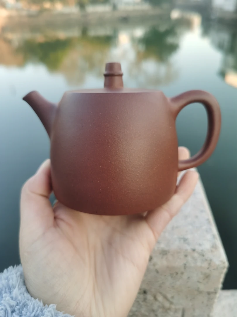 宜兴紫砂底槽清汉铎半手精工260cc