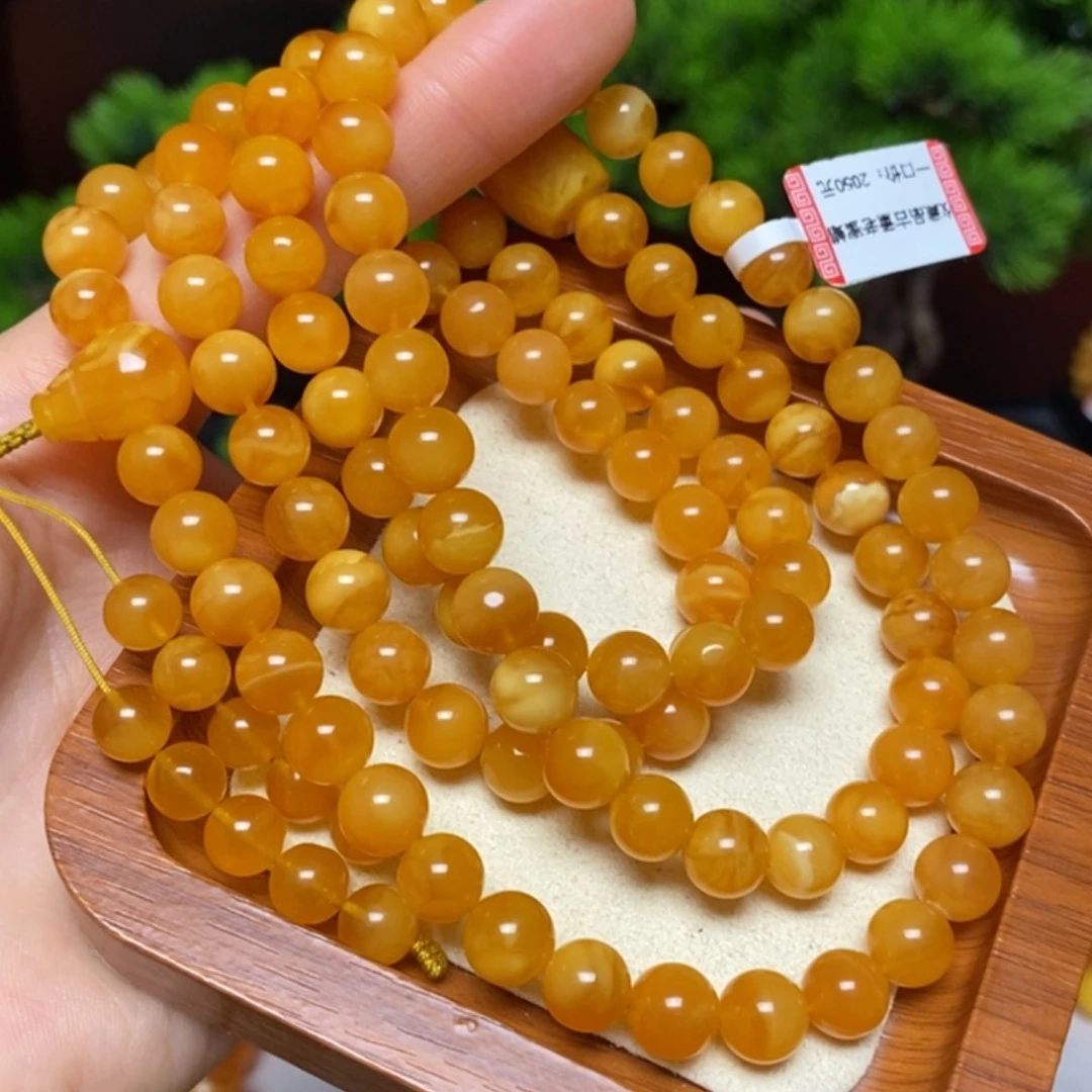 【闪购商品】蜜蜡颈饰未镶嵌项链