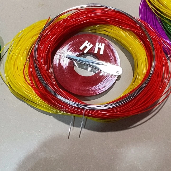 藤条2斤塑钢带开二半斤不开半斤钢丝5米收口针收口架撬刀接管